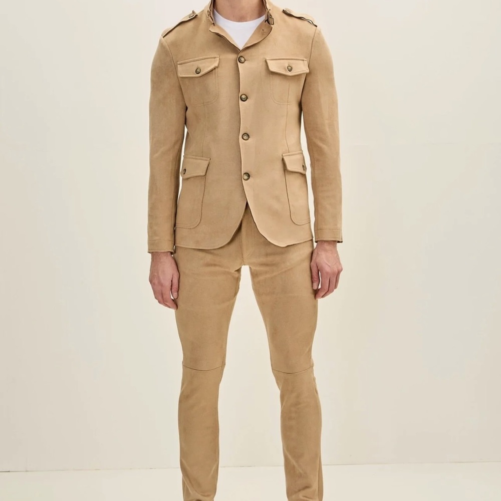 RON TOMSON Faux suede jacket